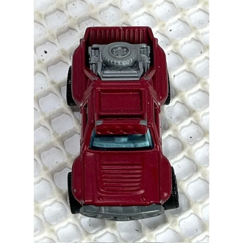 2016 MATCHBOX SONORA SHREDDER‎ #150 RED RACE TRUCK